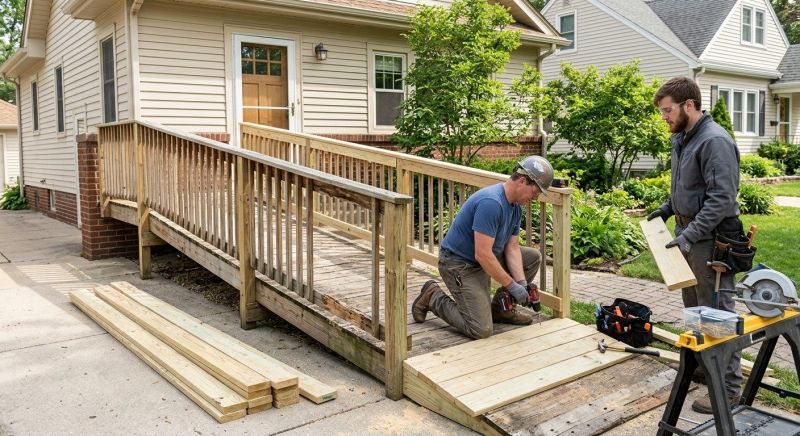 Wood Ramp Repair in Denver County, CO